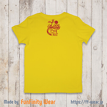 オリジナルTシャツのプリントパターン4