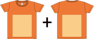 オリジナルTシャツのプリントパターン2