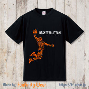 【部活動Tシャツ】バスケットボール1