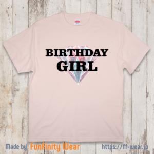 【誕生日Tシャツ】BIRTHDAYGIRL