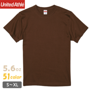 男性用 United Athle 5.6oz ハイクオリティー半袖Tシャツ